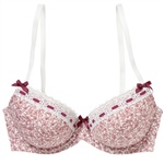 Abecita Heidi Padded T-shirt Bra. Sød vatteret bøjle-Bh med fine detaljer. 
