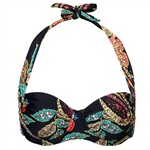 Abecita Black Forest Bandero/Halterneck Bra. To muligheder i en Bh! Halterneckmodel med bøjler som hurtigt kan laves om til en bandero så du bli...